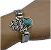 Turquoise Charm Bracelets Bangles Boho Jewelry